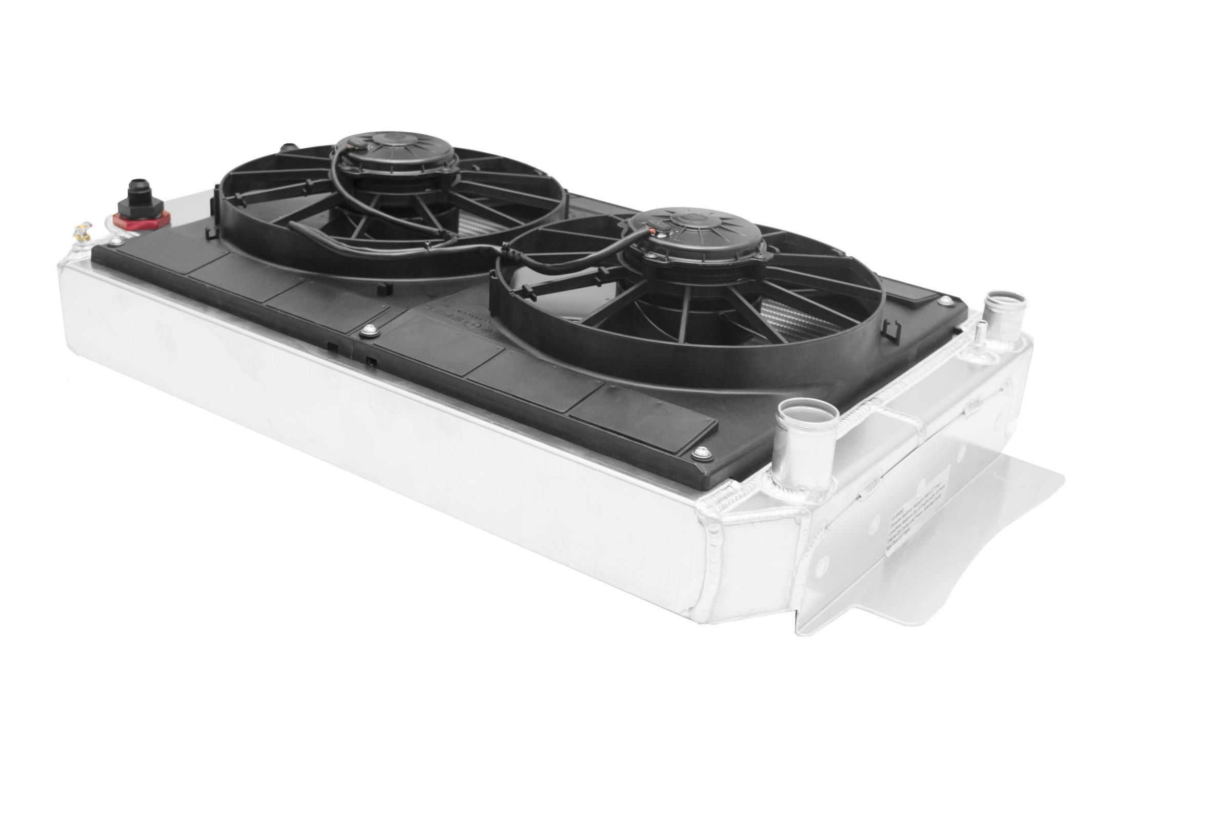 Chevelle Radiator Module 64-67 2 Pass Crossflow Radiator for LS Engine ...