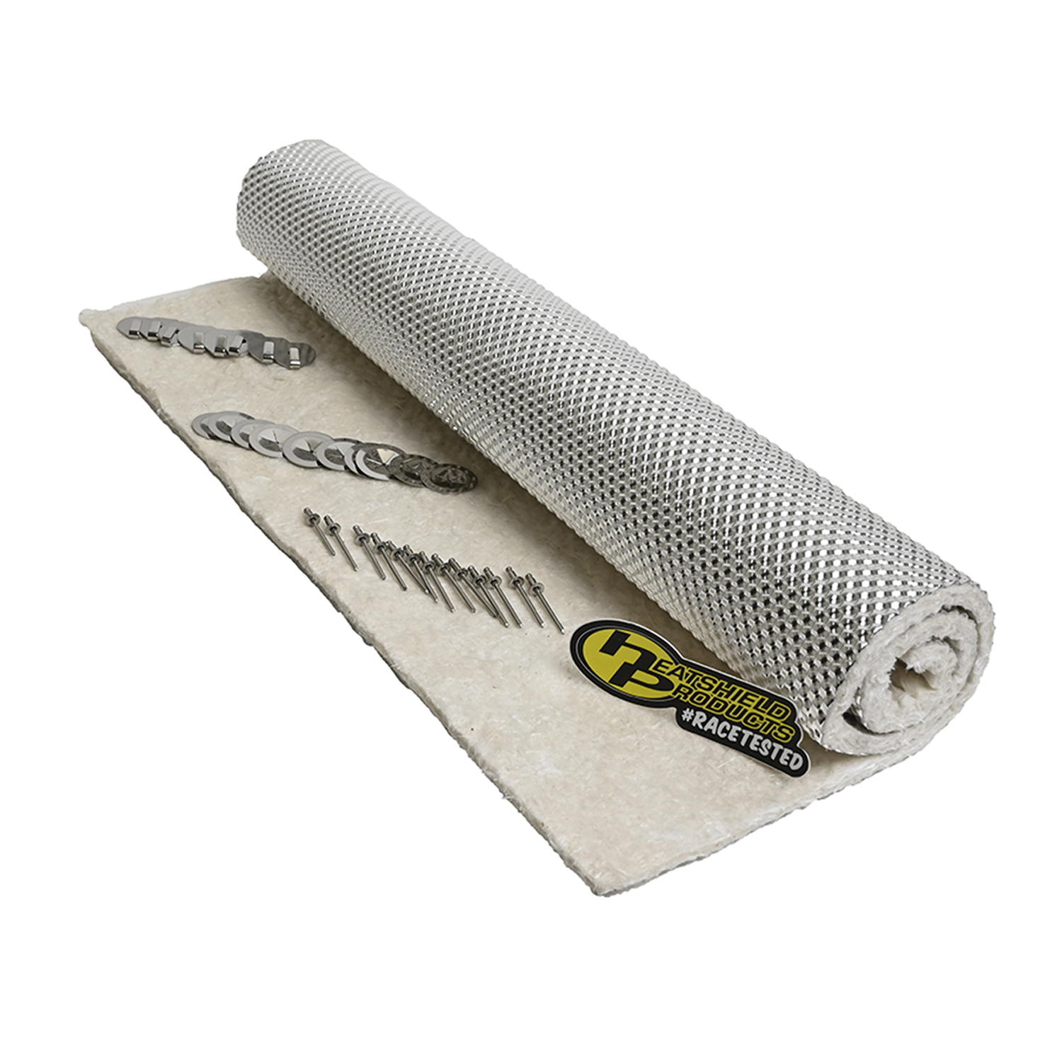 Gold Exhaust Header Heat Shield Header Armor 1/4 Inch Thick 18 Inch X