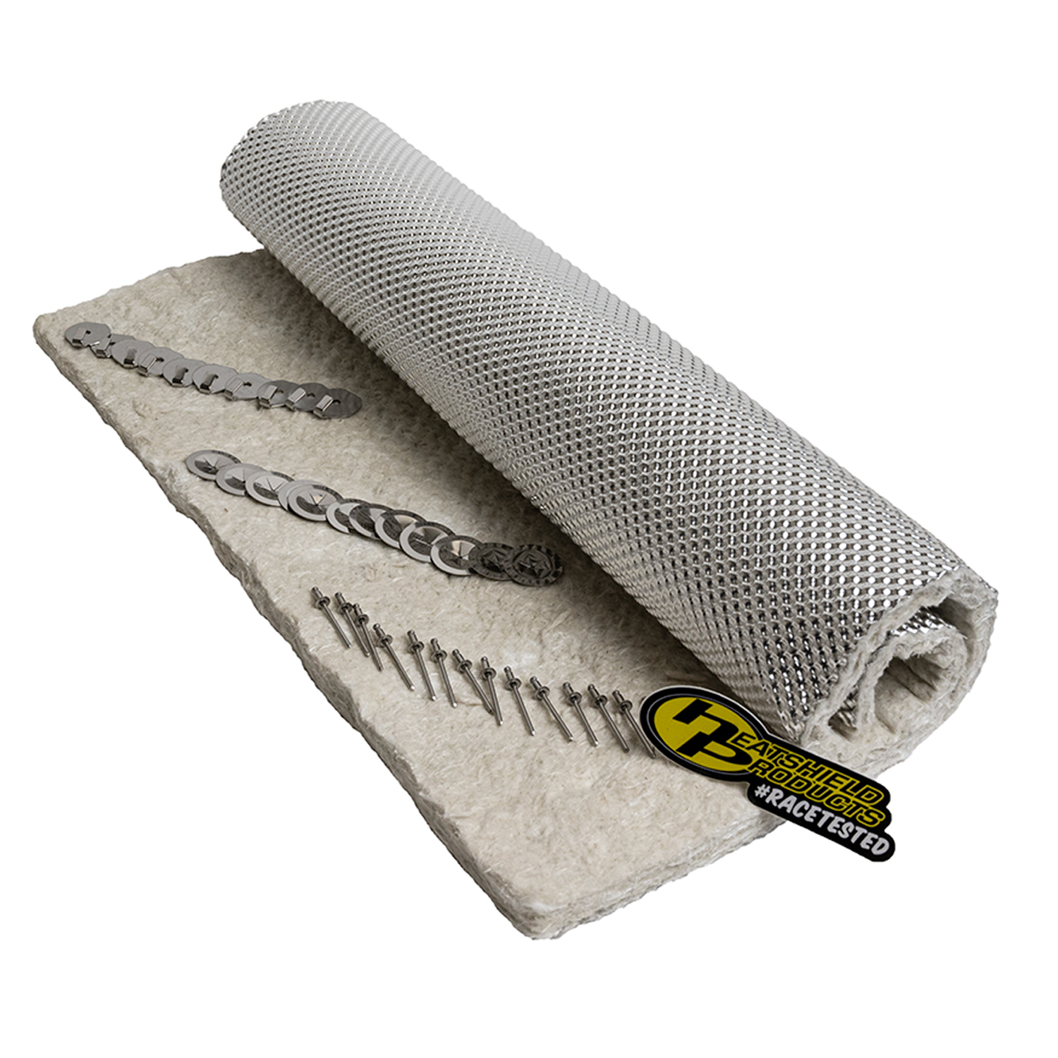 Gold Exhaust Header Heat Shield Header Armor 1/2 Inch Thick 18 Inch X