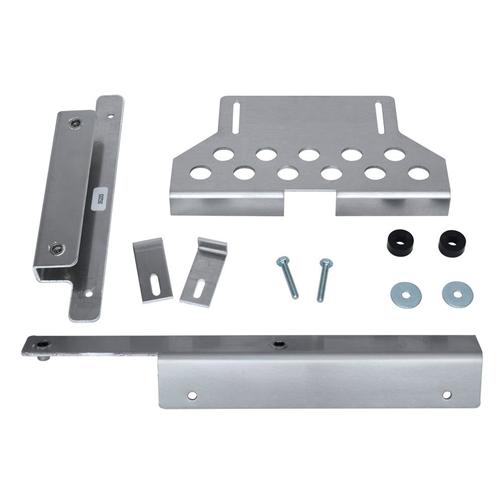 Black Magic Xtreme Radiator Fan Bracket Kit FlexALite Big Island