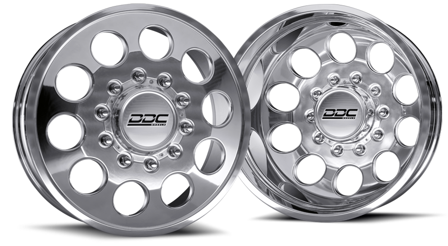 Super Duty Dually Wheel Kit 05-10 The Hole Polished 22x8.50 10X225 12. ...
