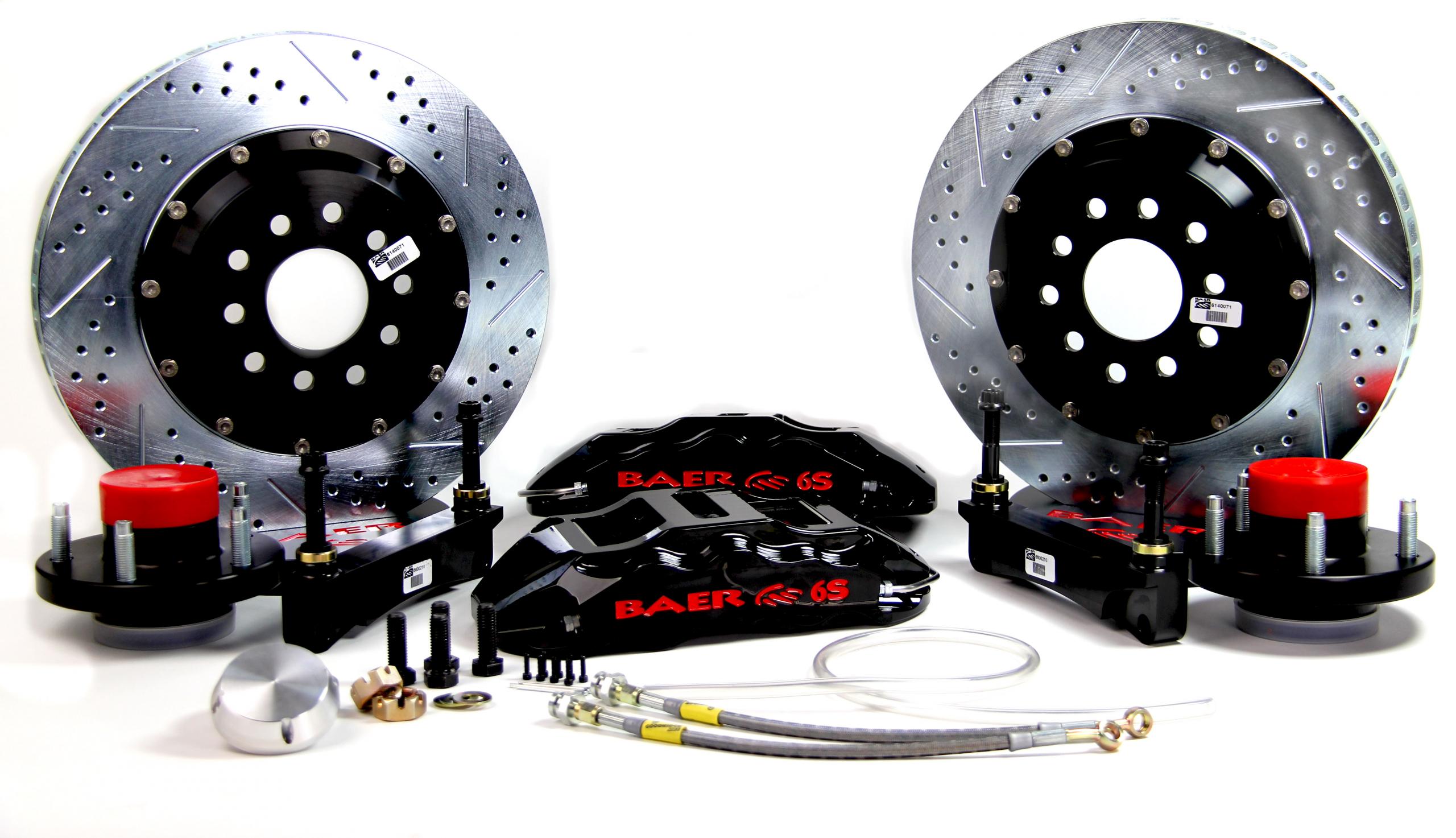 Brake System 14 Inch Front Extreme+ 3748 Ford Truck BAER Brakes Big