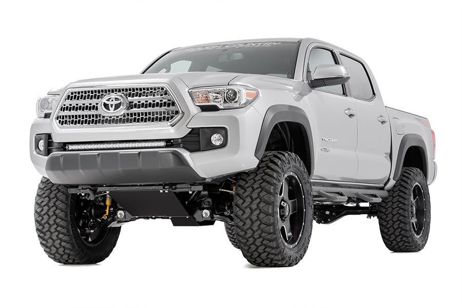 6.0 Inch Toyota Suspension Lift Kit w/ Vertex Coilovers and V2 Shocks (16-20 Tacoma 4WD/2WD) Rough Country