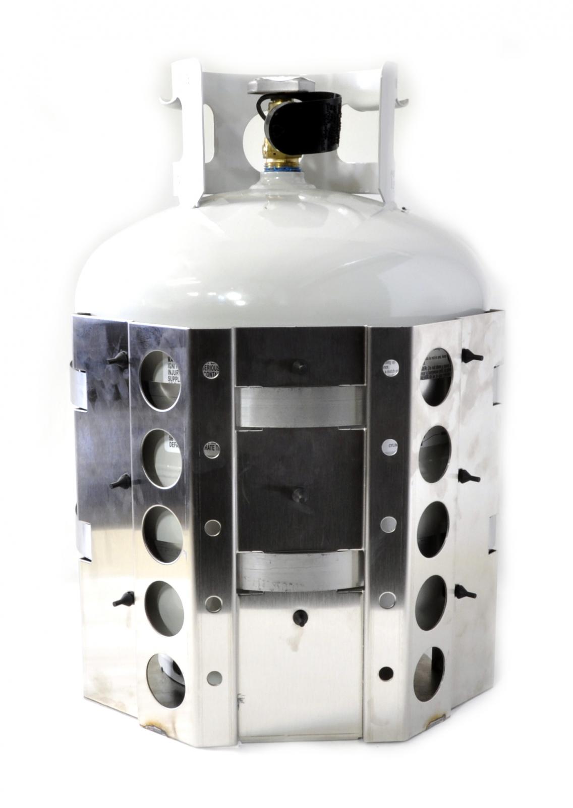 Propane Tank Bracket For 20 LB Stainless Steel BBQ Propane Tank Power