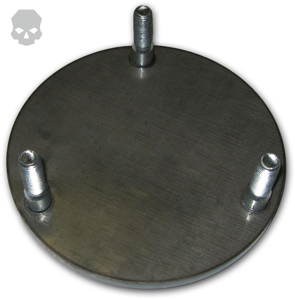 6 x 5.5 Inch Spare Tire Mounting Plate Ballistic Fabrication Big