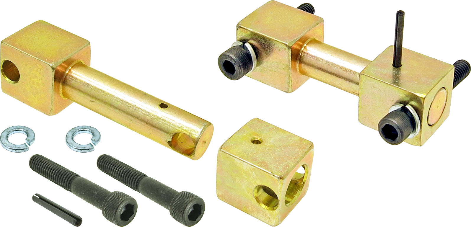 Shock Bar Pin Eliminator Kit 9706 Wrangler TJ/LJ Rear Pair RockJock