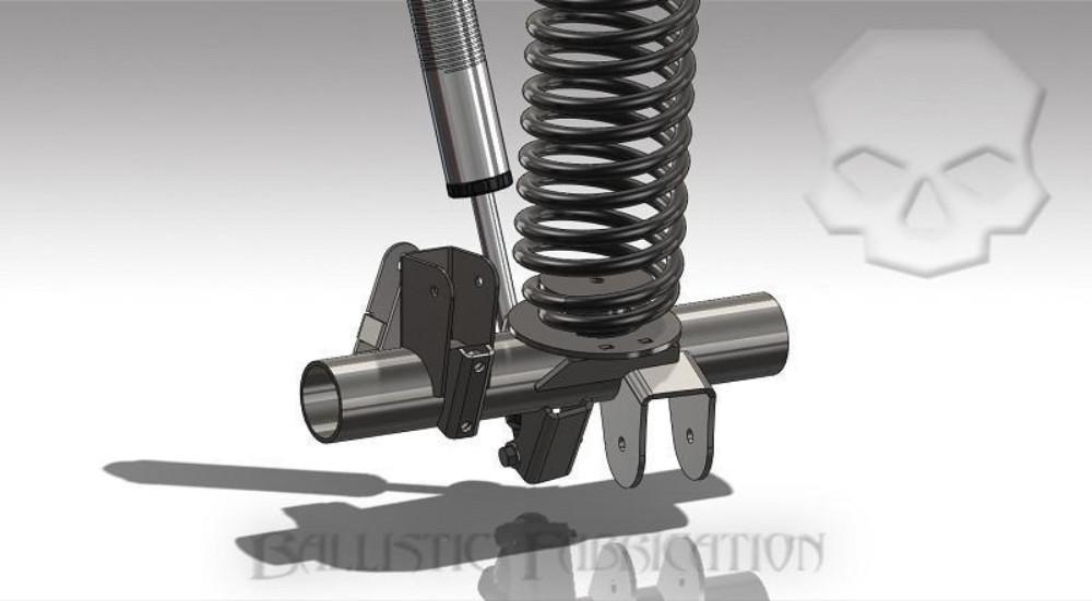 Jeep TJ 8.8 Inch Ford axle swap kit Ballistic Fabrication Big Island