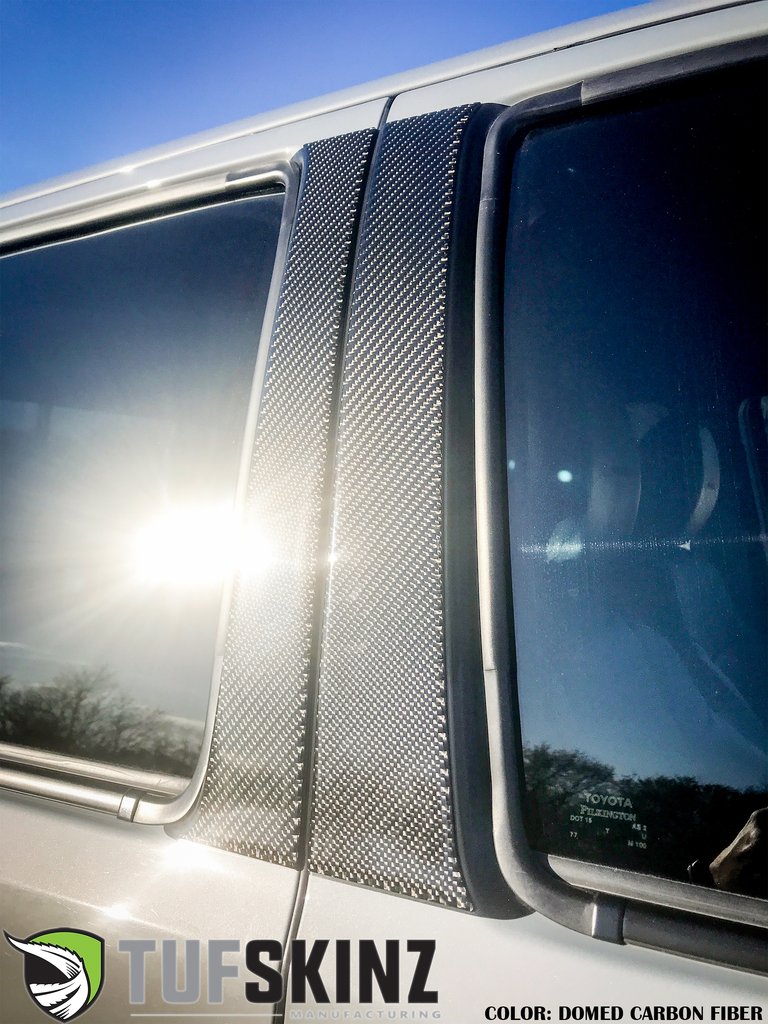Door Pillars Fits 16up Toyota 4 Piece Kit Tufskinz Big Island