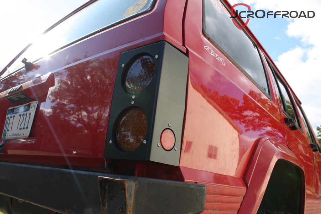 XJ HD Tail Light Housings JCR Offroad Big Island Offroad