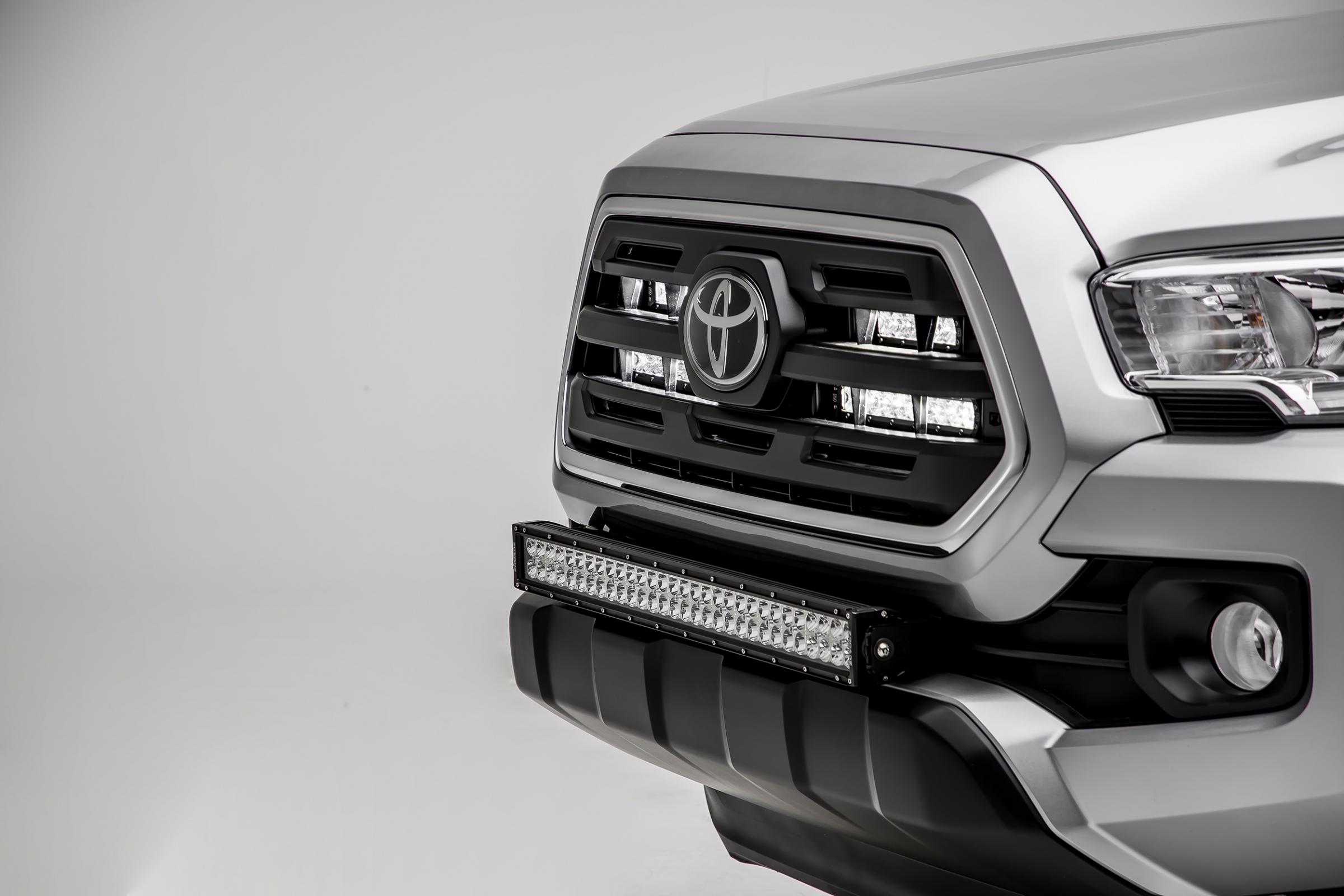2018 2019 Toyota Tacoma Front Bumper Center LED Bracket To Mount 30 