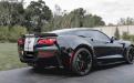 Corvette 2.75 Inch Axle-Back w Dual Mode NPP Dual Rear Exit with Quad 4.5 inch Polished Pro-Series Tips Corsa image 2