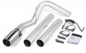 Monster Exhaust System Single Exit Chrome Tip 13-18 Ram 6.7L CCLB MCSB Banks Power image 1