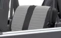 XRC Seat Cover Rear 07-18 Wrangler JK 2 Door Black/Black Center Smittybilt image 2