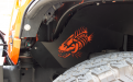 Jeep JK Inner Fender Accent Plate 07-18 Wrangler JK Fishbone Offroad image 7