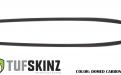 Windshield Trim Accent Kit Fits 15-18 Ford Focus 2 Piece Kit Domed Carbon Fiber Tufskinz image 2