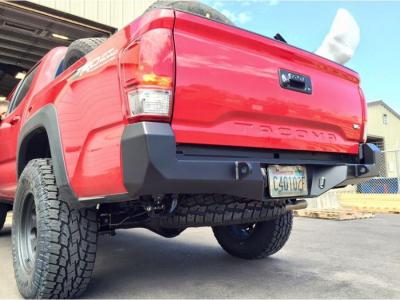3rd Gen Toyota Tacoma Classic Rear Bumper Bare Metal 16-Pres Tacoma CBI Offroad image 2