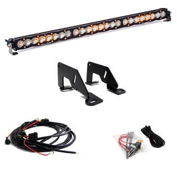 Polaris RZR Pro XP Roof Bar Light Kit 30 Inch S8 Baja Designs image 1