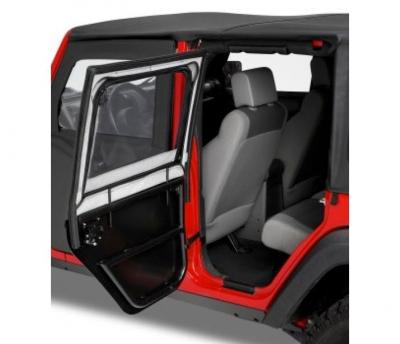 Jeep JK Unlimited Element Upper Doors Fabric Rear HighRock 4X4 07-18