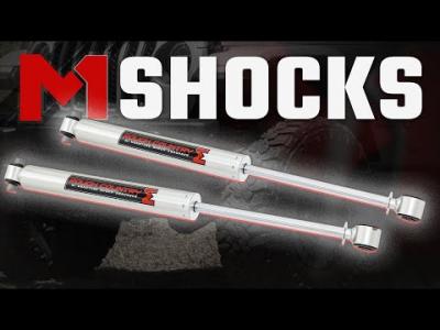 M1 Monotube Front Shocks 5-6.5 Inch Jeep Cherokee XJ (84-01)/Wrangler TJ (97-06) Rough Country image 2