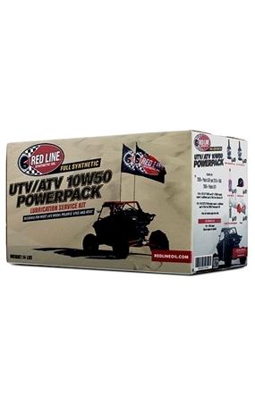 Powersport Motor Oil UTV/ATV 10W50 Powerpack Kit Red Line Oil