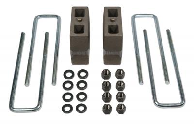 5.5 Inch Rear Block & U-Bolt Kit 73-87 Chevy Truck/GMC Truck 3/4 Ton 4WD/73-91 Chevy/GMC Suburban 3/4 Ton 4WD Tuff Country