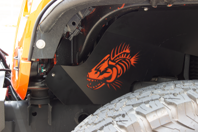 Jeep JK Inner Fender Accent Plate 07-18 Wrangler JK Fishbone Offroad image 7