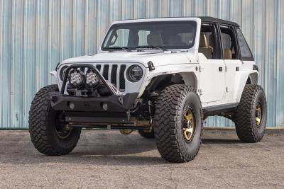 JL/JT/JK Front Bumper Dagger Stubby with Prerunner Tube Work 2007 and Up Jeep  Wrangler and Gladiator JCR Offroad | Big Island Offroad